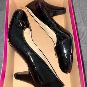 Naturalizer Black Patent Leather Heels